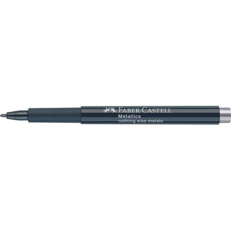 Faber-Castell Non-Permanent-Marker – Metallische Rundspitze 1,5 mm – trocken abwischbar