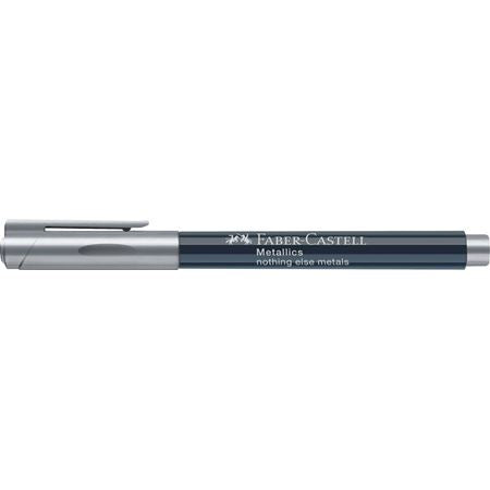 Faber-Castell Non-Permanent-Marker – Metallische Rundspitze 1,5 mm – trocken abwischbar
