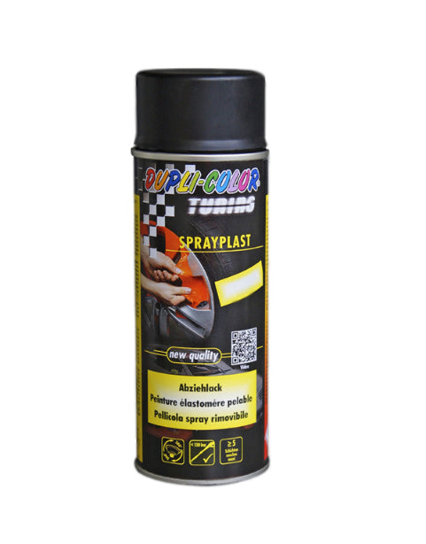 Dupli-Color Farbspray – Silber, glänzend – 400 ml – für Metall, Räder