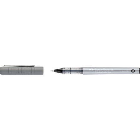 Faber-Castell Free Ink 348199 – Tintenroller, 0,7 mm, schwarz, dokumentenecht
