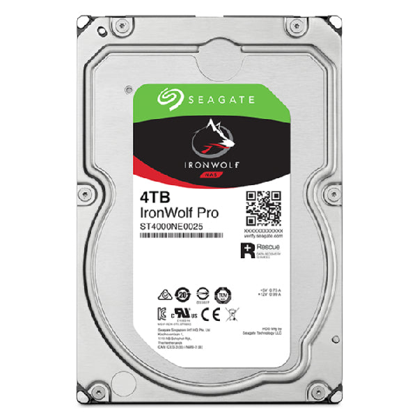 Seagate IronWolf Pro ST4000NT001 – 4 TB, 7'200 U/min