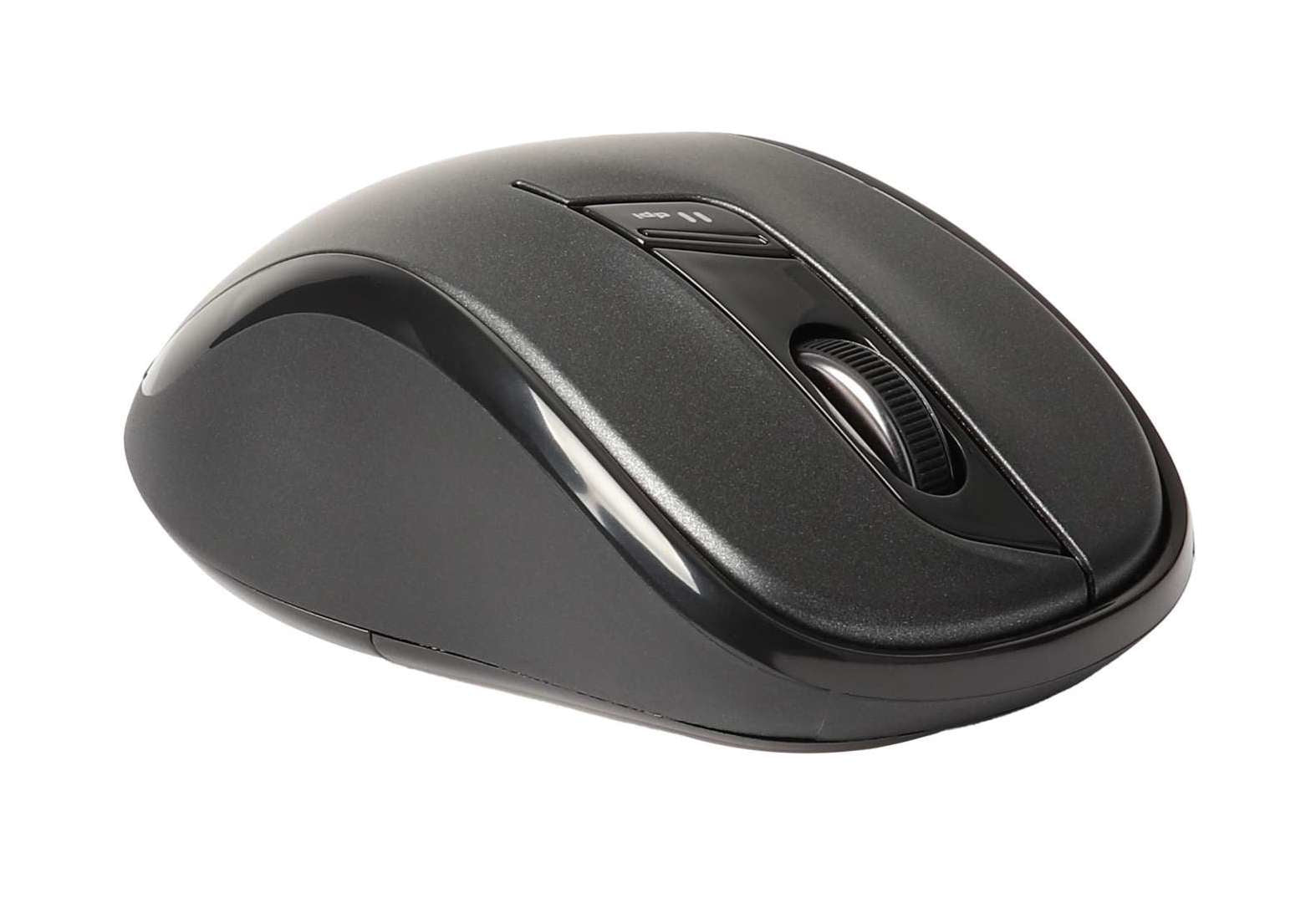 Rapoo M500 Silent – Maus – Kabellos (Bluetooth/2,4 GHz), Rechtshänder, Schwarz