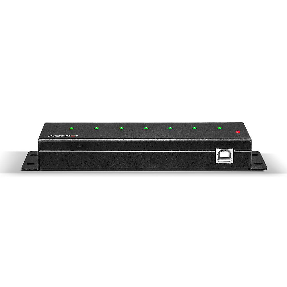 Lindy 42794 USB-Hub – USB 2.0, 7× USB-A