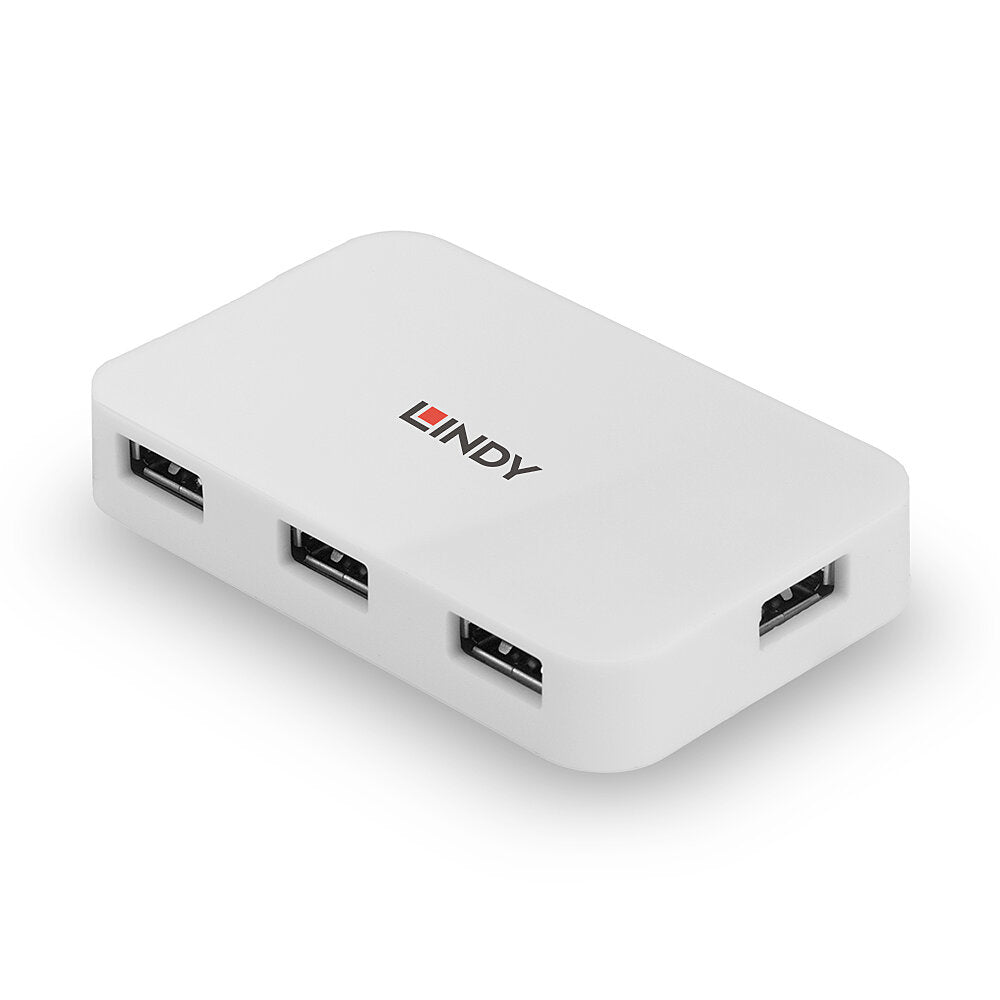 Lindy 43143 USB-Hub – USB-A, für Windows/Mac/Linux