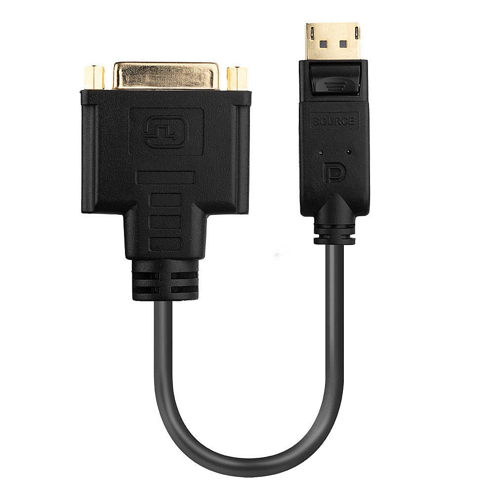 Lindy DisplayPort (Stecker) auf DVI-D (Buchse) Adapter, DP 1.2