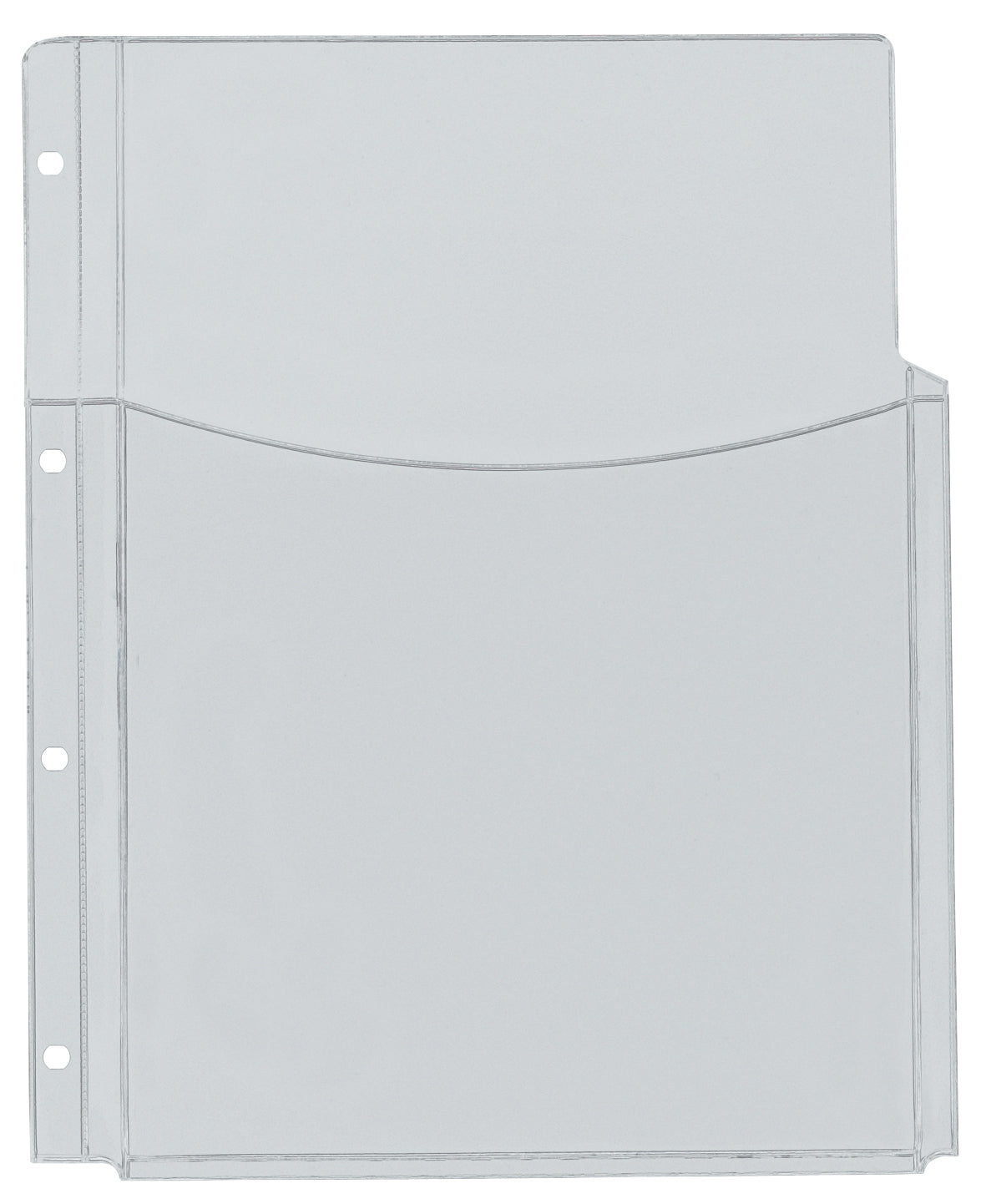Kolma Sichtmappe A4 – Transparent, Kunststoff, Glänzend, 180 µm, 5er-Pack, 100% Rezyklierbar