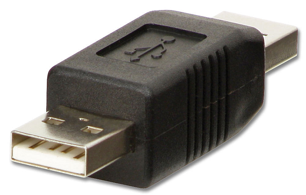 Lindy USB-A (Stecker) auf USB-A (Stecker) Adapter