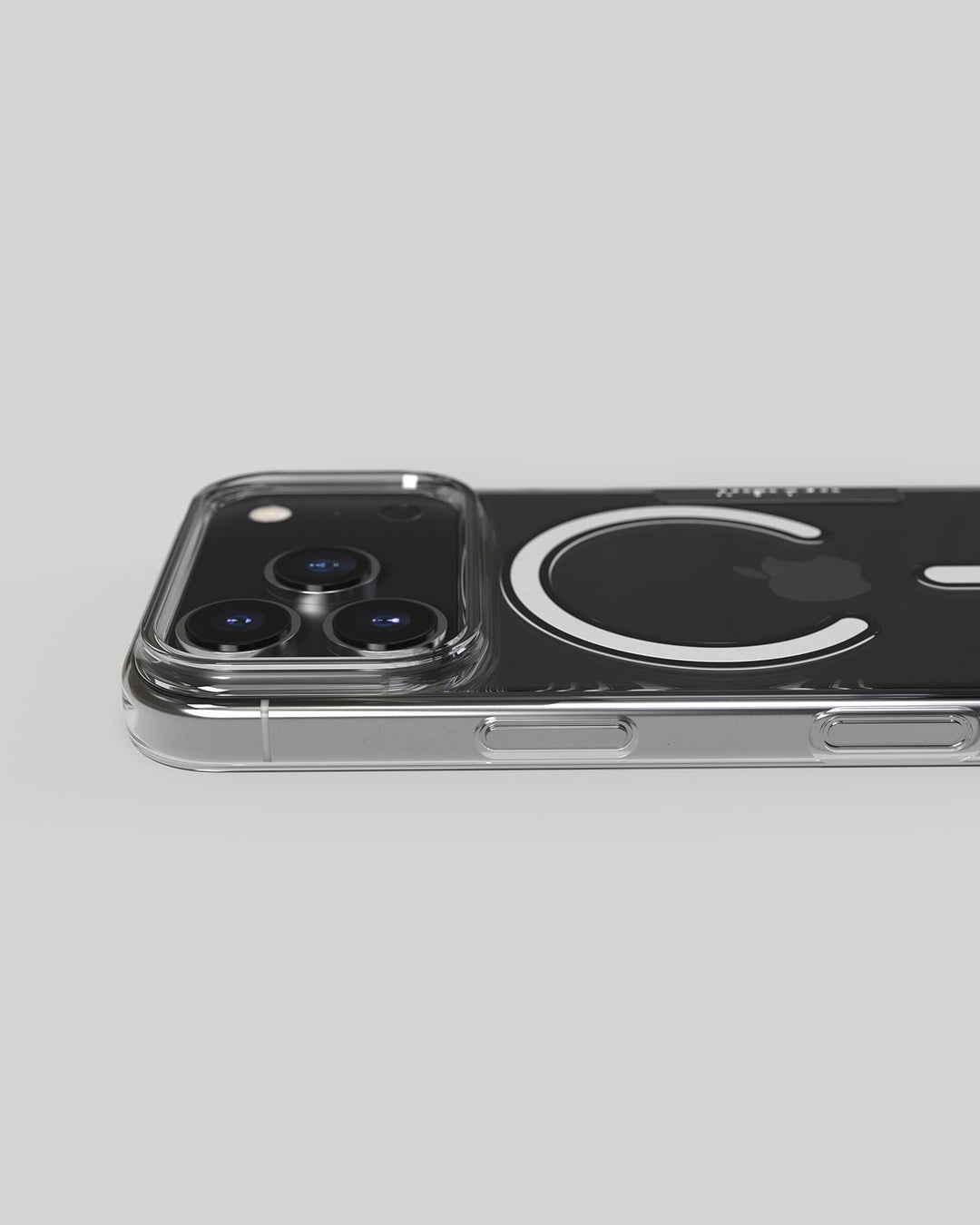 NUDIENT Backcover – für Apple iPhone 17 Pro – transparent – MagSafe kompatibel, kratzresistent
