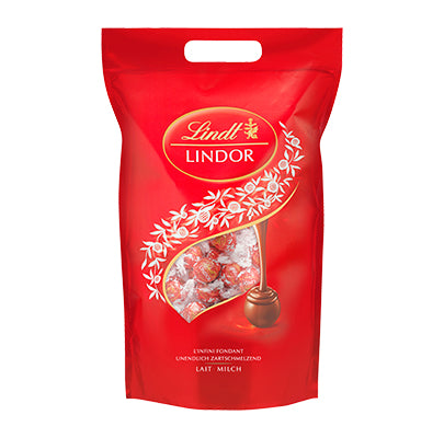 Lindt LINDOR Kugeln – Milch, 160 Stück (2 kg)