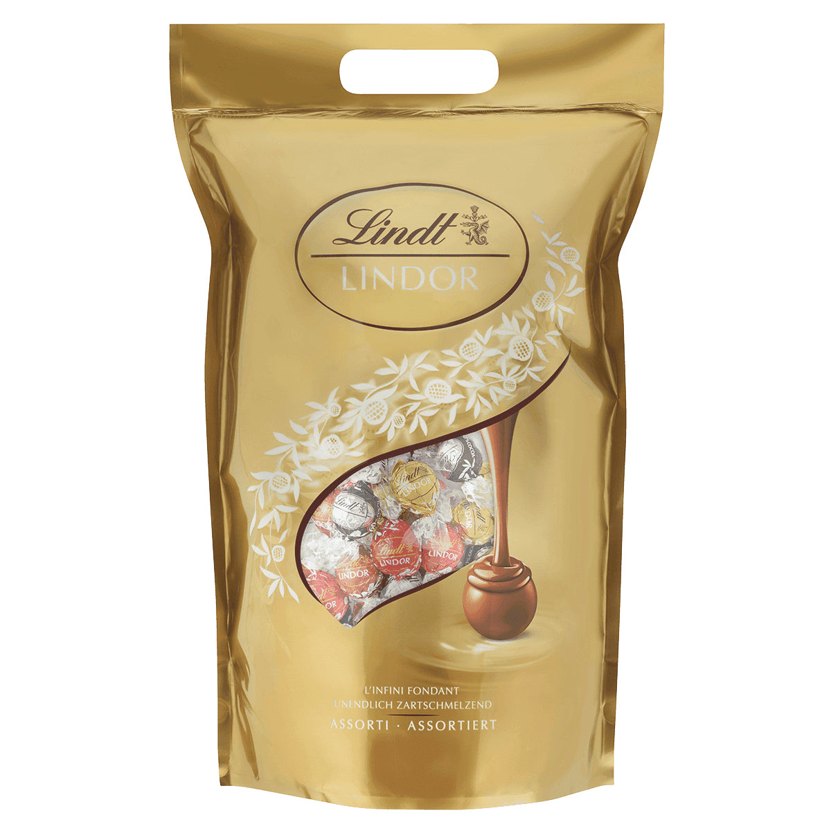 Lindt Lindor Pralinés Kugeln – assortiert, 160 Stück (2 kg)