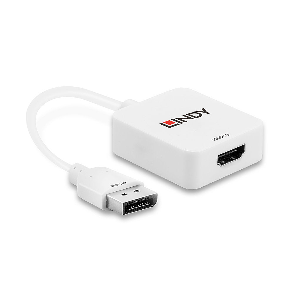 Lindy HDMI auf DisplayPort Adapter, DP 1.2, 4K@30 Hz