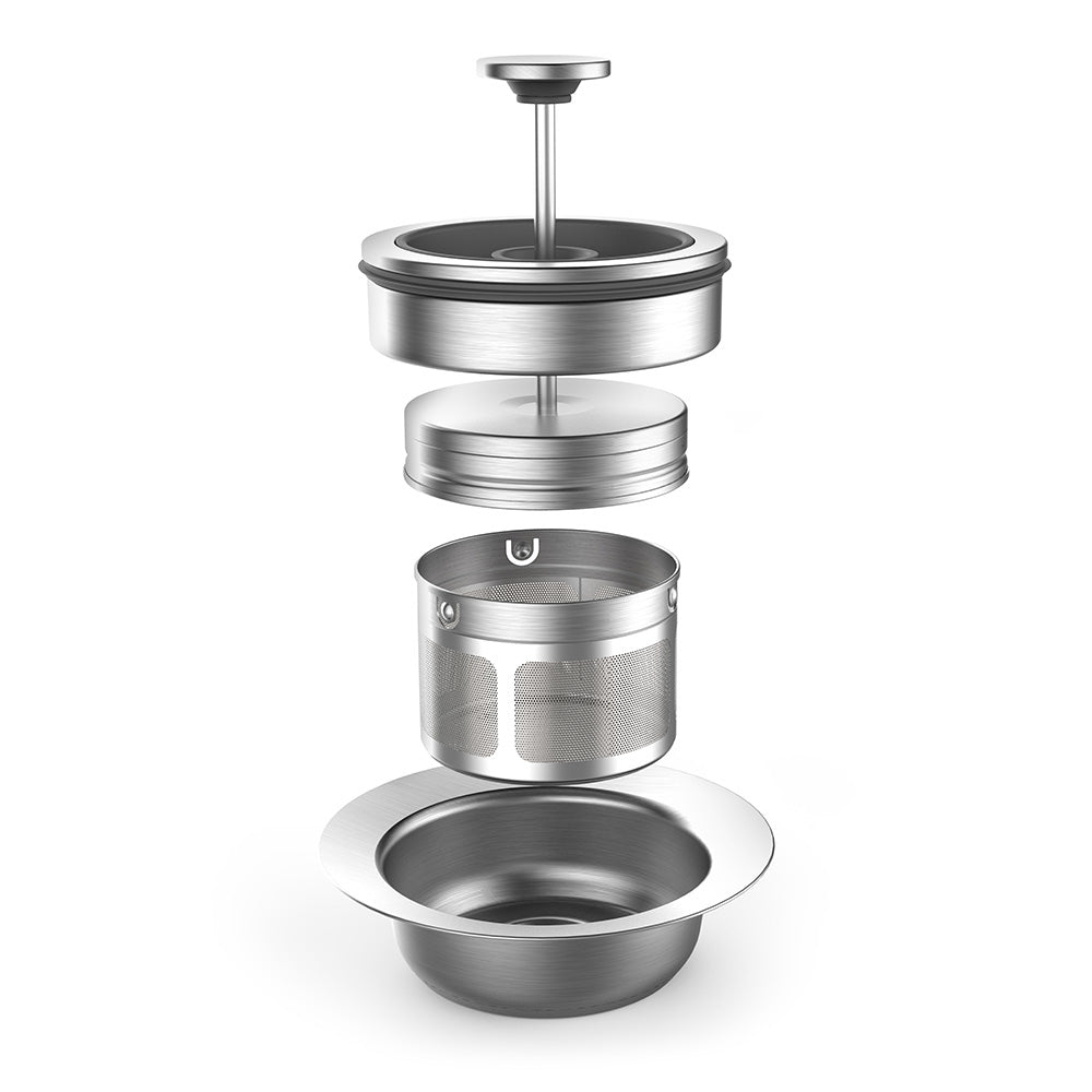 Gastroback Advanced 42440 – Tee- & Wasserkocher, 1,5 l, 2000 W, Glas/Edelstahl, Warmhalten, 360°-Basis