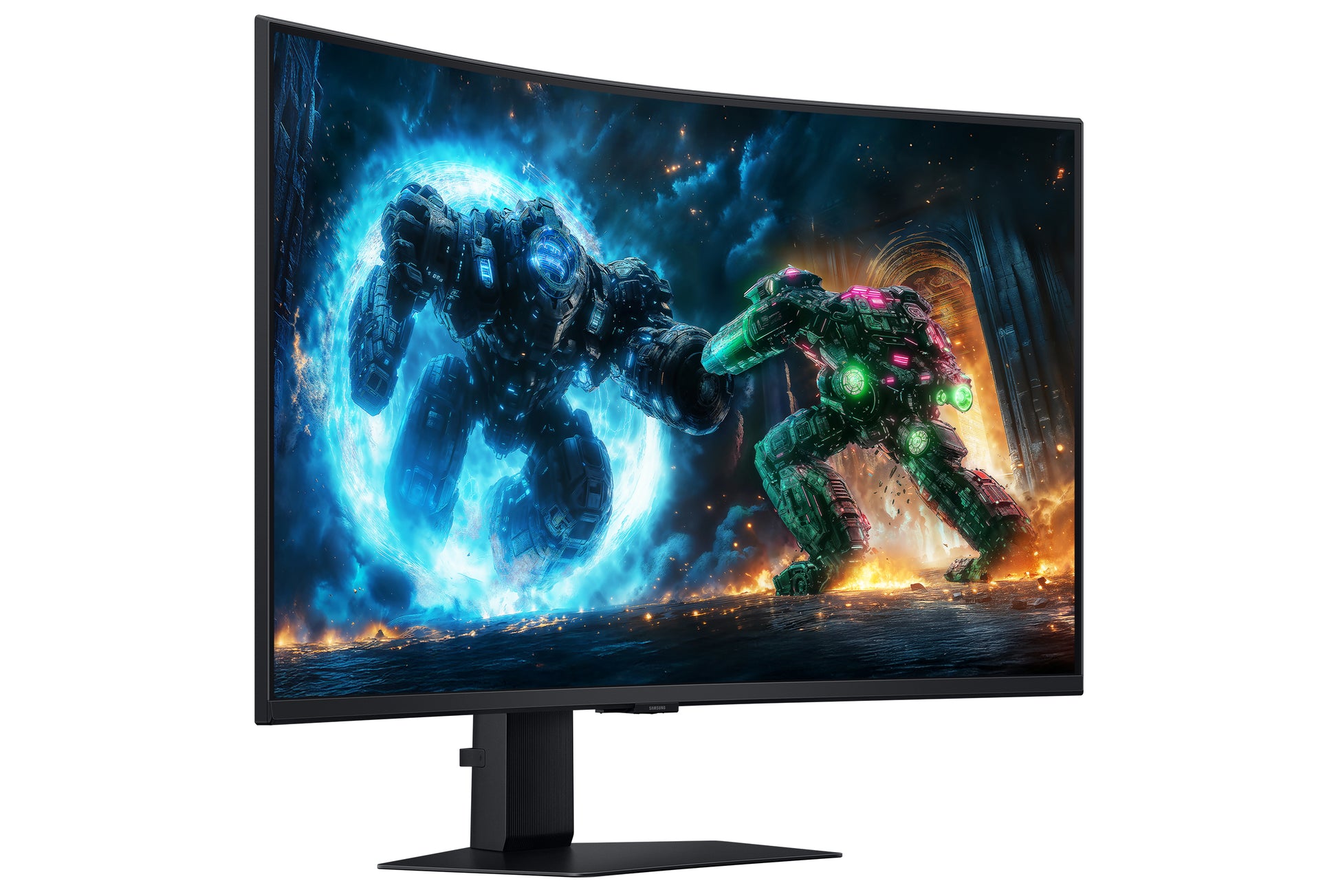 Samsung G75F – Monitor, 37", 3840 × 2160 (UHD 4K), LCD, Schwarz