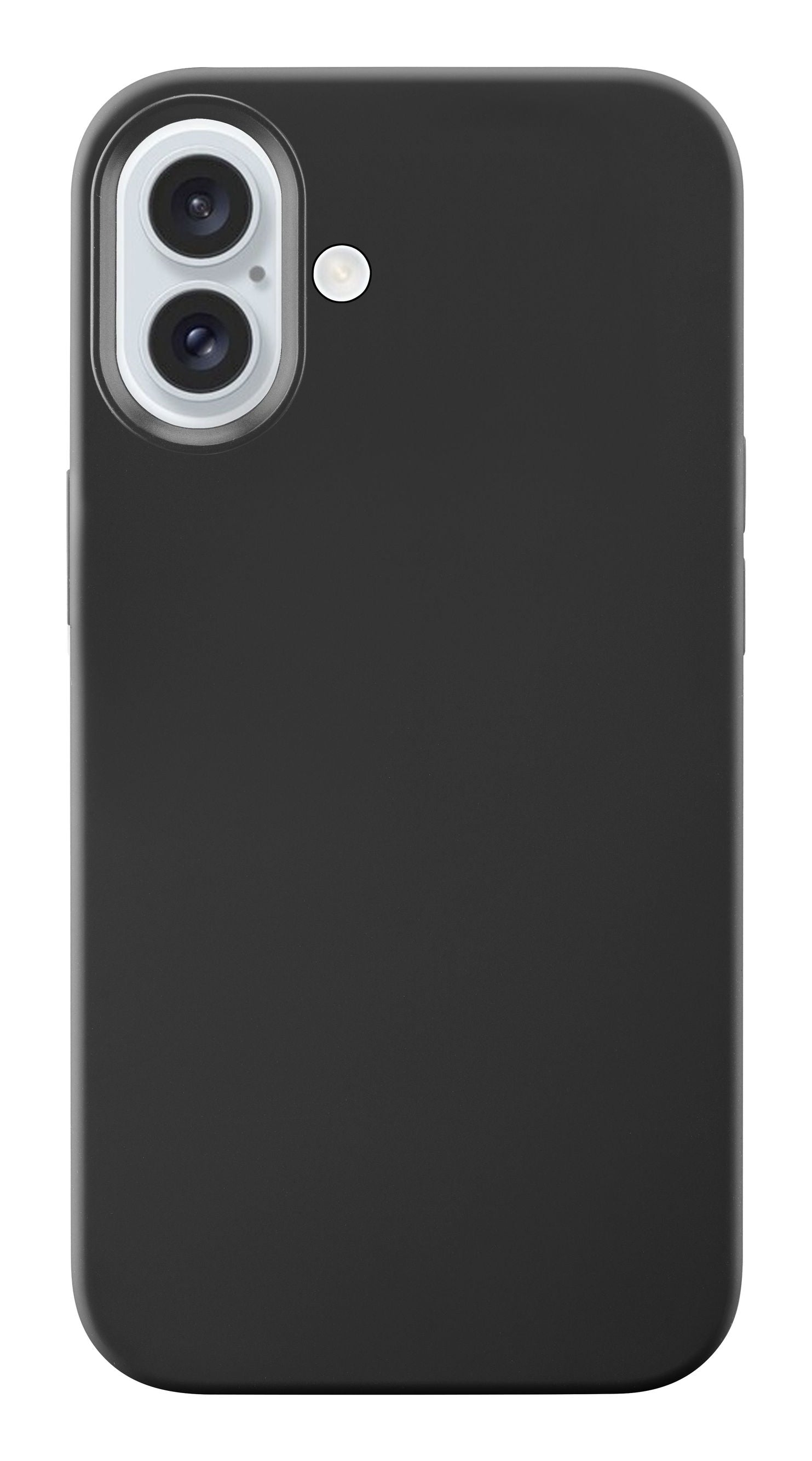 Cellularline Sensation Backcover – für Apple iPhone 16, MagSafe, Silikon, Schwarz