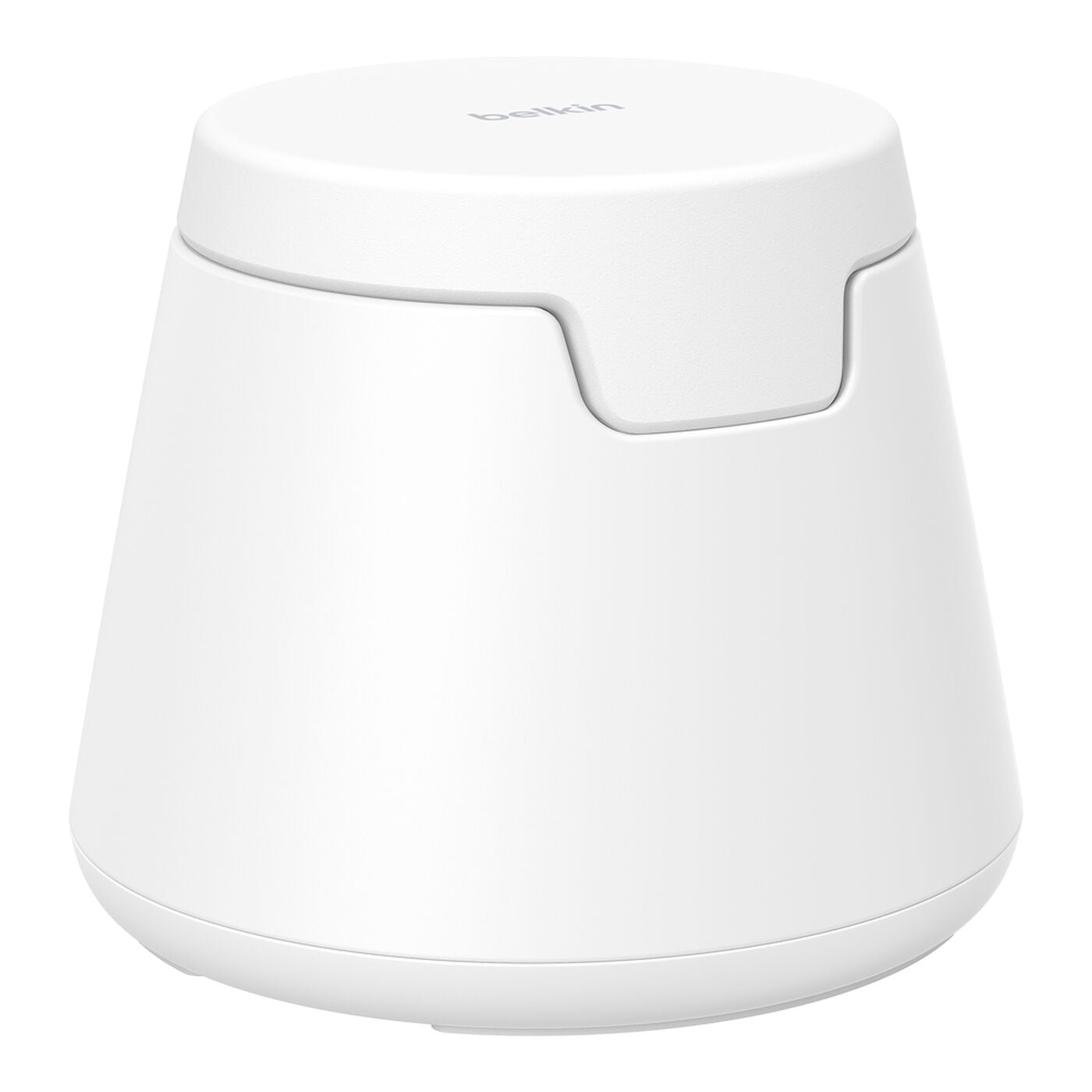 Belkin UltraCharge 3-in-1 Ladeständer – Qi2 – 45 W/25 W – für Smartphone/Smartwatch/Kopfhörer – Weiss