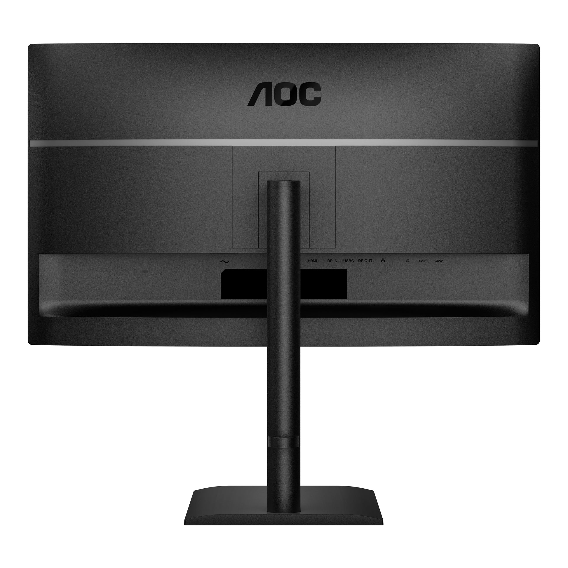 AOC Q27E4CV – Monitor, 27" 2560 × 1440 (WQHD), IPS, 120 Hz, 350 cd/m², USB-C, Lautsprecher, Schwarz