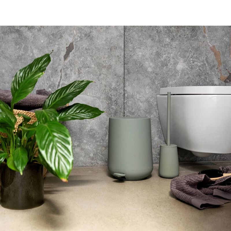 Zone Denmark Papierkorb Nova – 3 l – Kunststoff, Grün – Ø 205 × H 235 mm