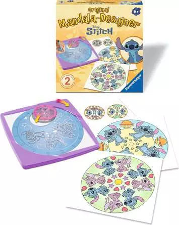 Ravensburger Mandala Designer Midi – Mandala Designer Set – Disney Stitch – ab 6 Jahren