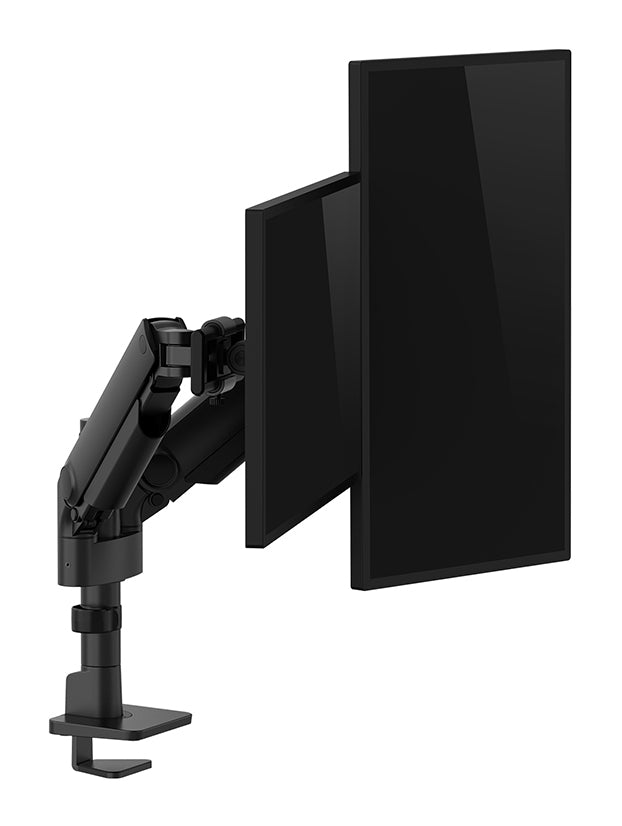 Neomounts Ds65S-950Bl2 – Monitorarm, Dual, Klemme/Durchführung, bis 34", VESA 75 × 75/100 × 100 mm, 11 kg