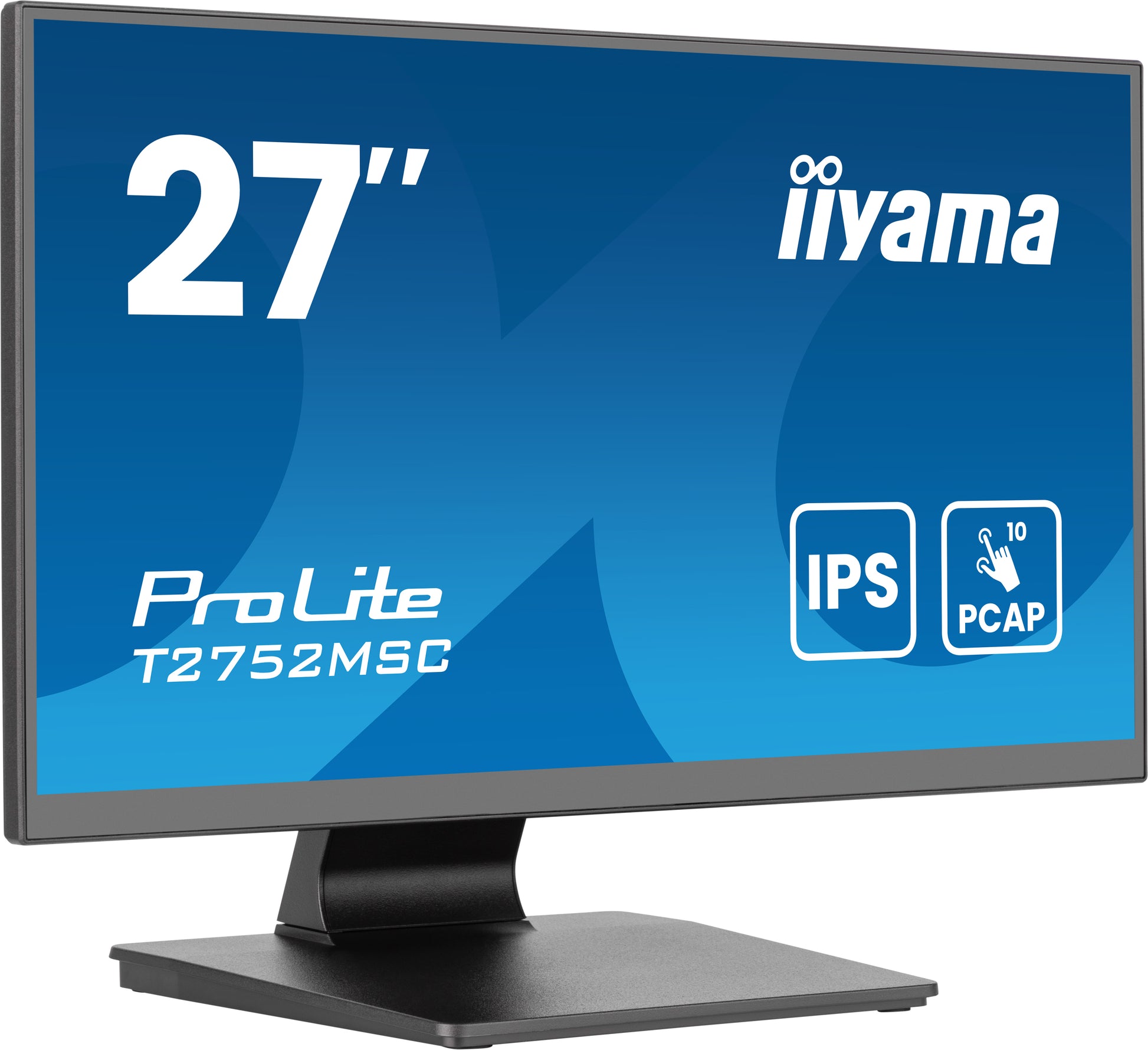 iiyama Monitor, 27", 1920 × 1080 (Full HD), IPS, Touch, 345 cd/m²