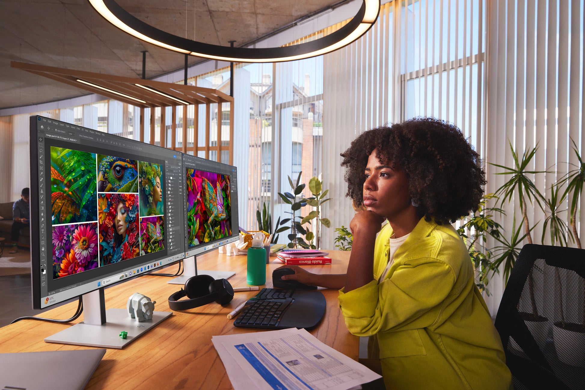 HP S7 Pro 727pk – Monitor, 3840 × 2160 (UHD 4K), Thunderbolt 4