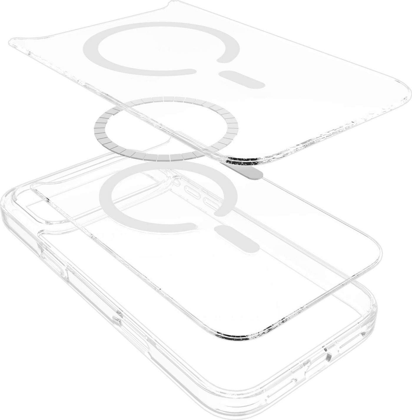 eSTUFF INFINITE (GRS) OSLO Backcover – für Apple iPhone 17 Pro Max, PC+TPU, Transparent, bis 2 m Sturzsicherheit