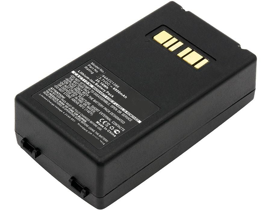CoreParts Akku Li-Ion 3,7 V 6800 mAh, 25,0 Wh – für Datalogic Falcon X3