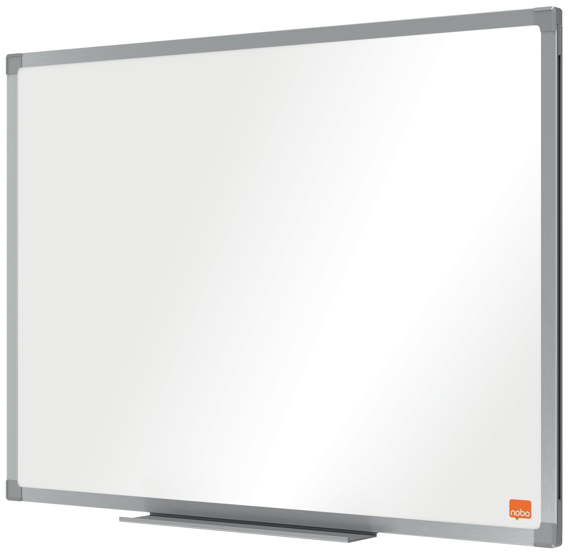 Nobo Whiteboard – 60 × 45 cm, lackierter Stahl, magnetisch, Aluminiumrahmen, Wandmontage