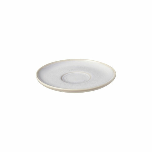 Villeroy & Boch Crafted Cott Unterteller – Porzellan, weiss, Ø 15,0 cm, spülmaschinenfest