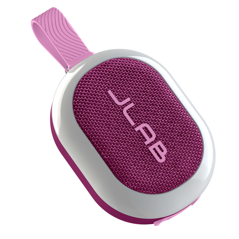 JLab Pop Party – Party-Lautsprecher – 5 W, RGB, IP55, 8 h, Pink