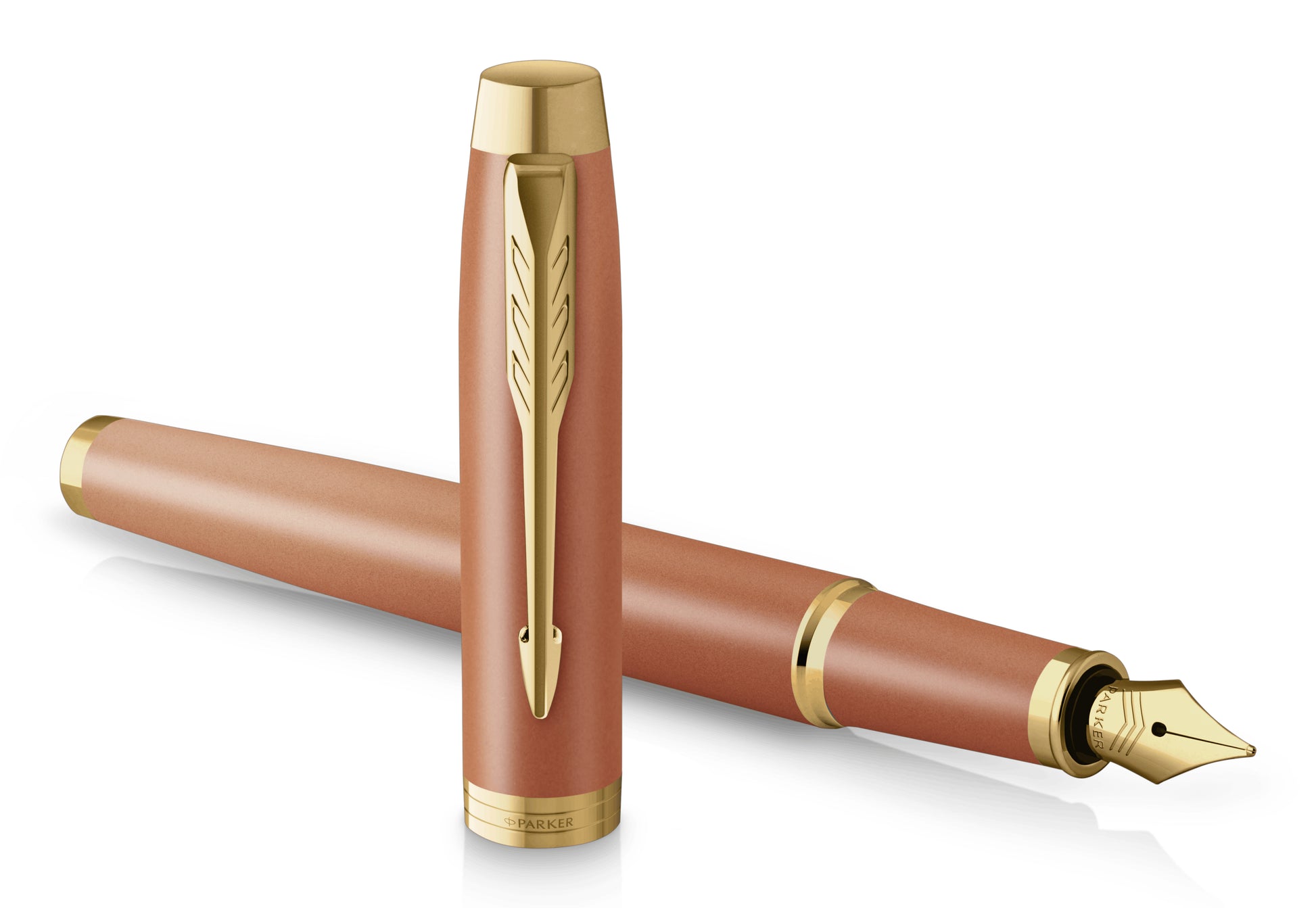 Parker IM Rituals – Mittlere Feder – für Rechts- & Linkshänder – Orange, Blau