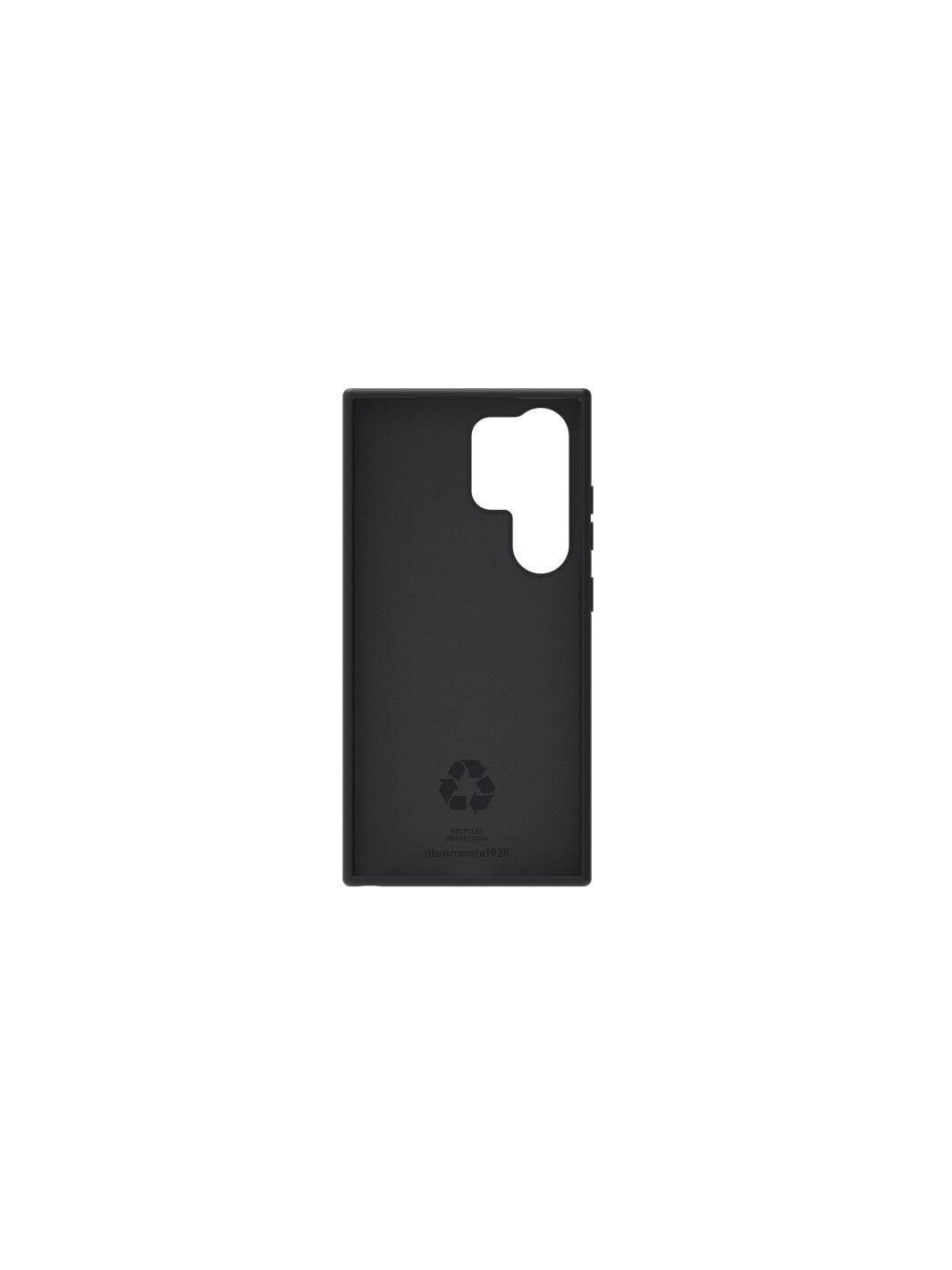 dbramante1928 Backcover – für Samsung Galaxy S24 Ultra, recycelbarer Kunststoff+Silikon, schwarz