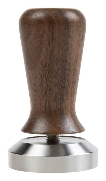Furber. Furber – Stampfer Ø 5,8 × 5,8 cm, Edelstahl/Walnuss, Dunkelbraun/Silber
