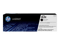 HP Toner 43X – schwarz, 30000 Seiten