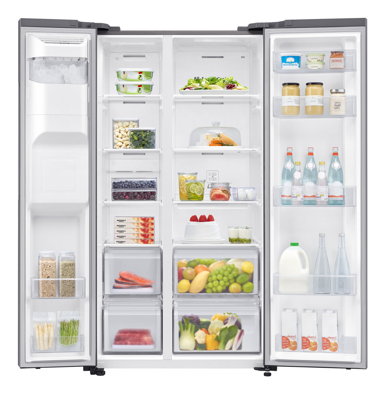 Samsung Food-Center RS5000 – 635 l, 230 V, Kompressor, Energieeffizienzklasse E