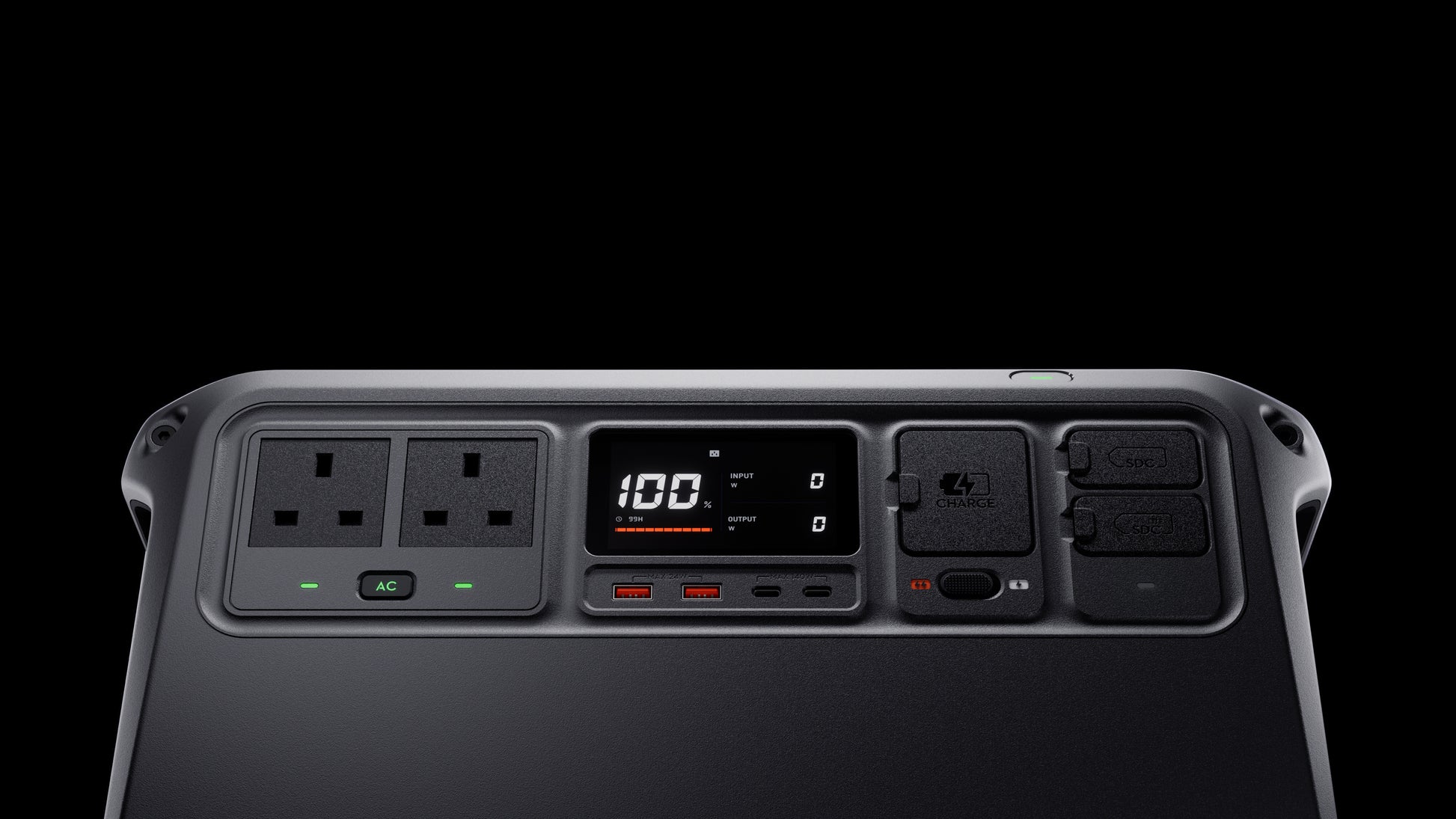 DJI Power 1000 V2 – Powerstation, 1024 Wh, 2600 W AC, LiFePO4, 6× AC, LCD, Wireless Charger