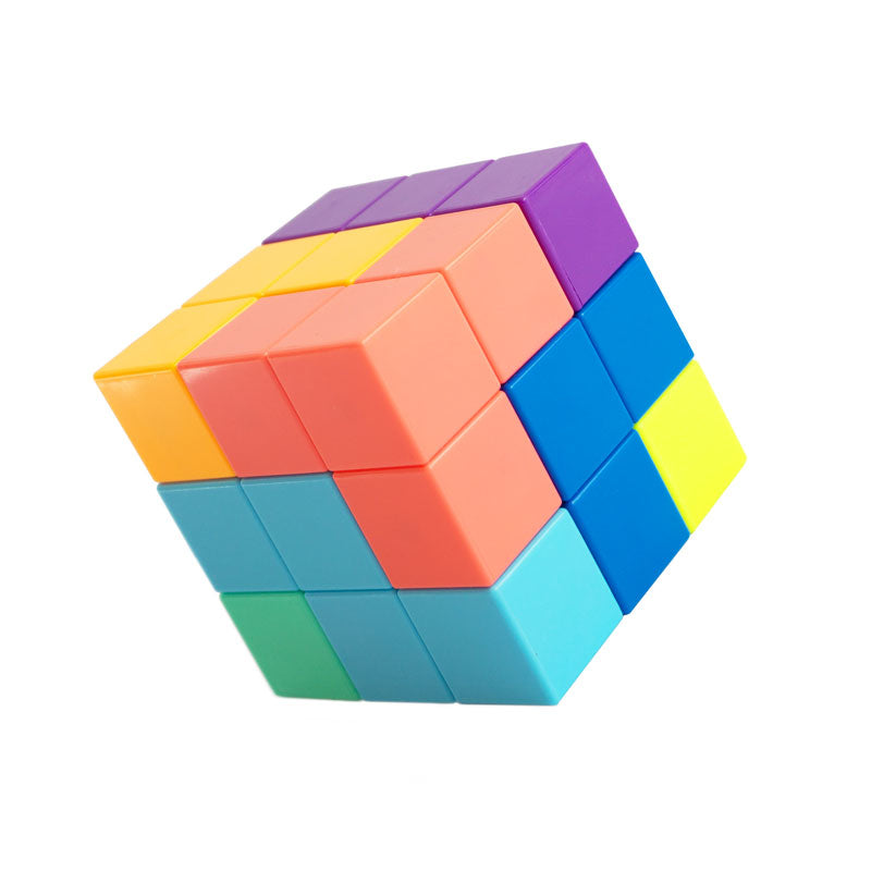 Trendform Magnetpuzzle Würfel MAG CUBE 1 – 7 Teile – 6,0×6,0×6,0 cm – Mehrfarbig