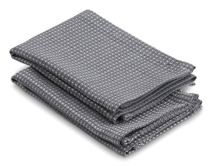 Kela Abwaschlappen – grau – 32 × 32 cm – Baumwolle – 2er-Set
