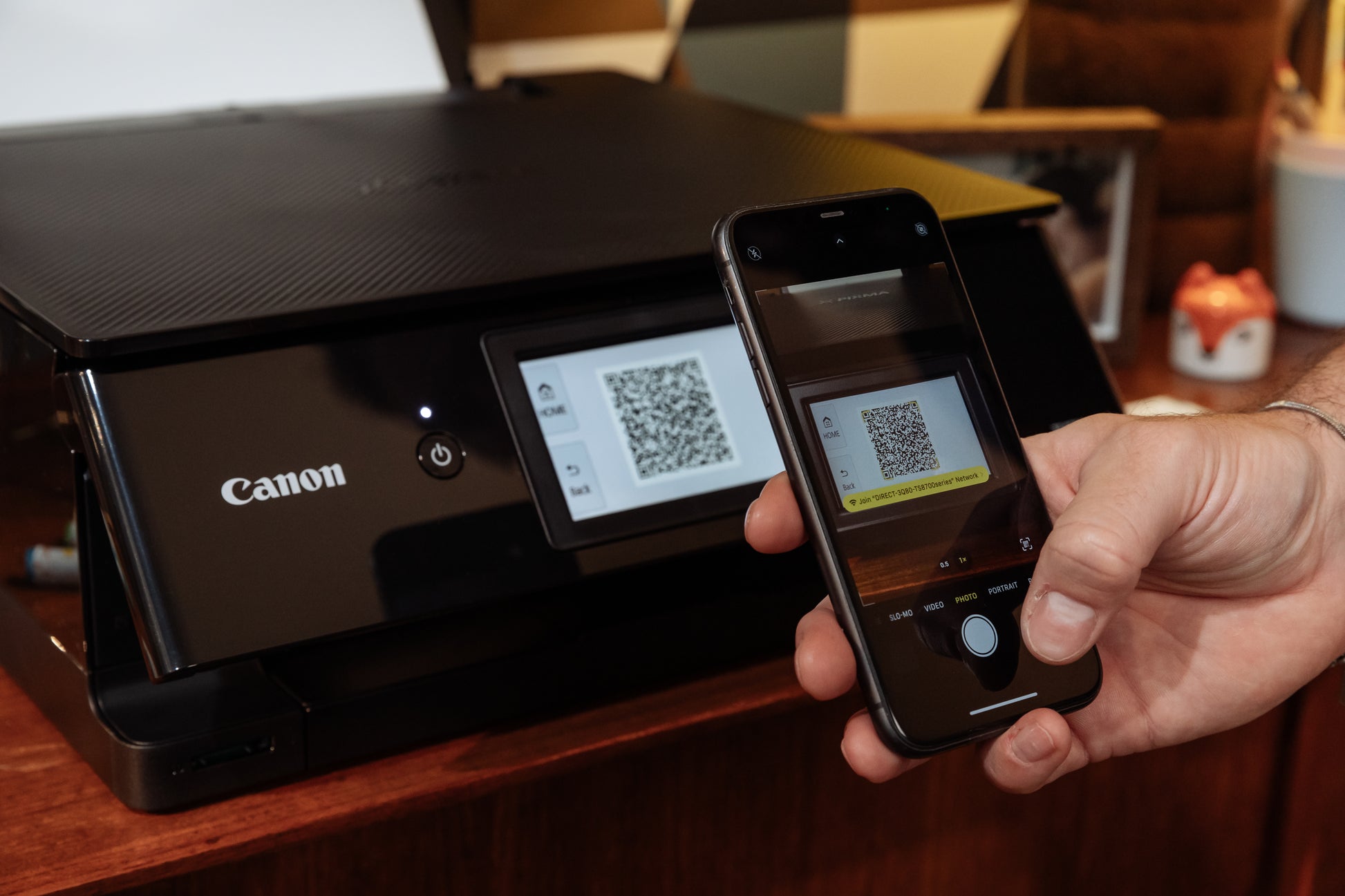 Canon PIXMA TS8750 – Farbiges Tintenstrahl-Multifunktionsgerät A4, 3-in-1 – USB/WLAN – Duplex – 15 Seiten/Min S/W, 10 Seiten/Min Farbe