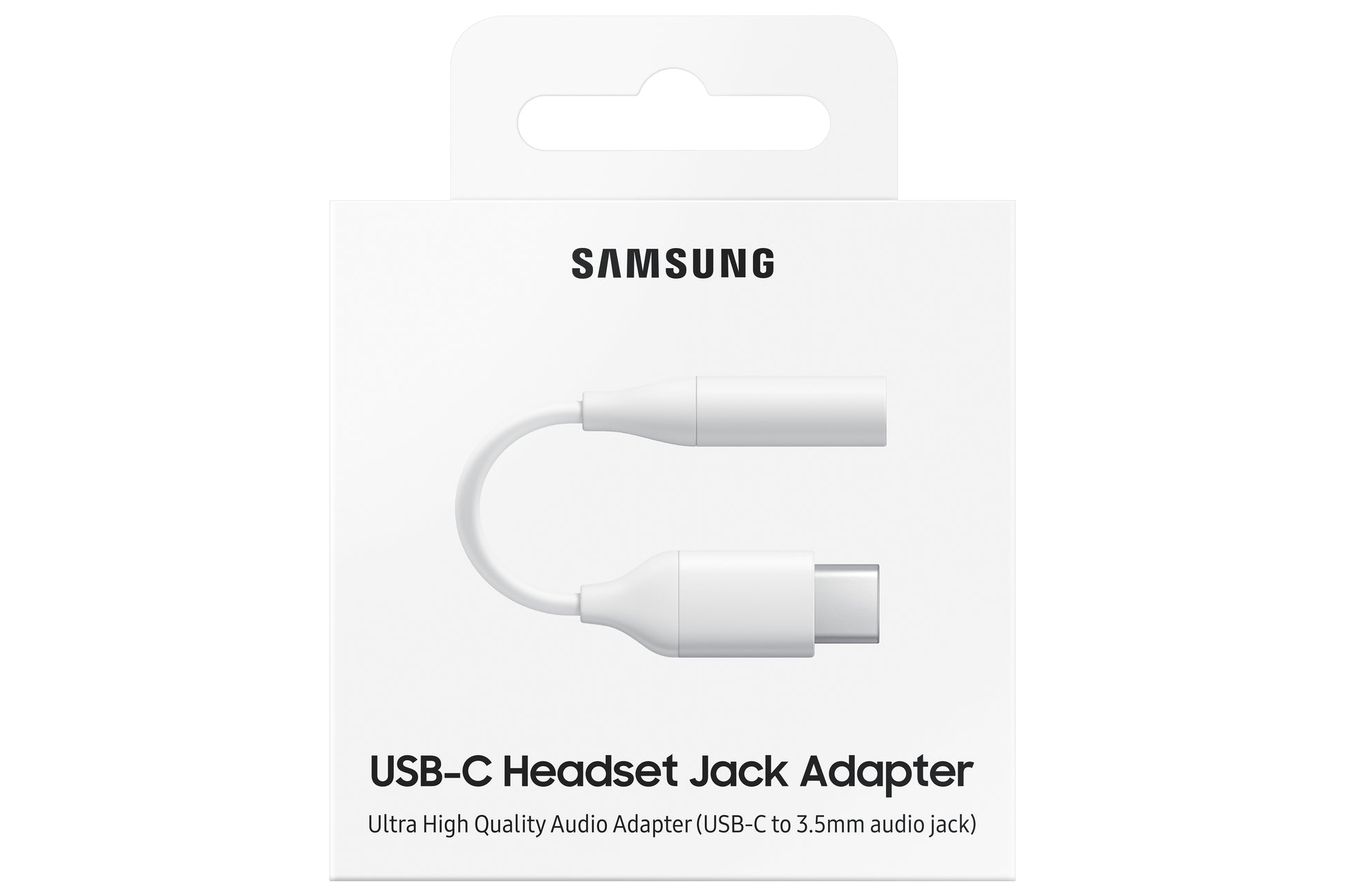 Samsung EE-UC10J – USB-C auf 3,5 mm Klinkenadapter – für Samsung – Weiss