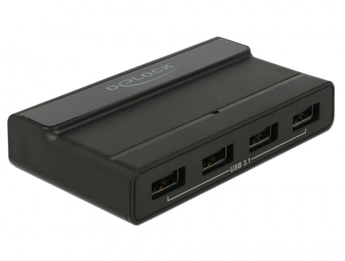 DeLOCK 64053 USB-Hub – USB-C, 4× USB-A (10 Gbit/s)