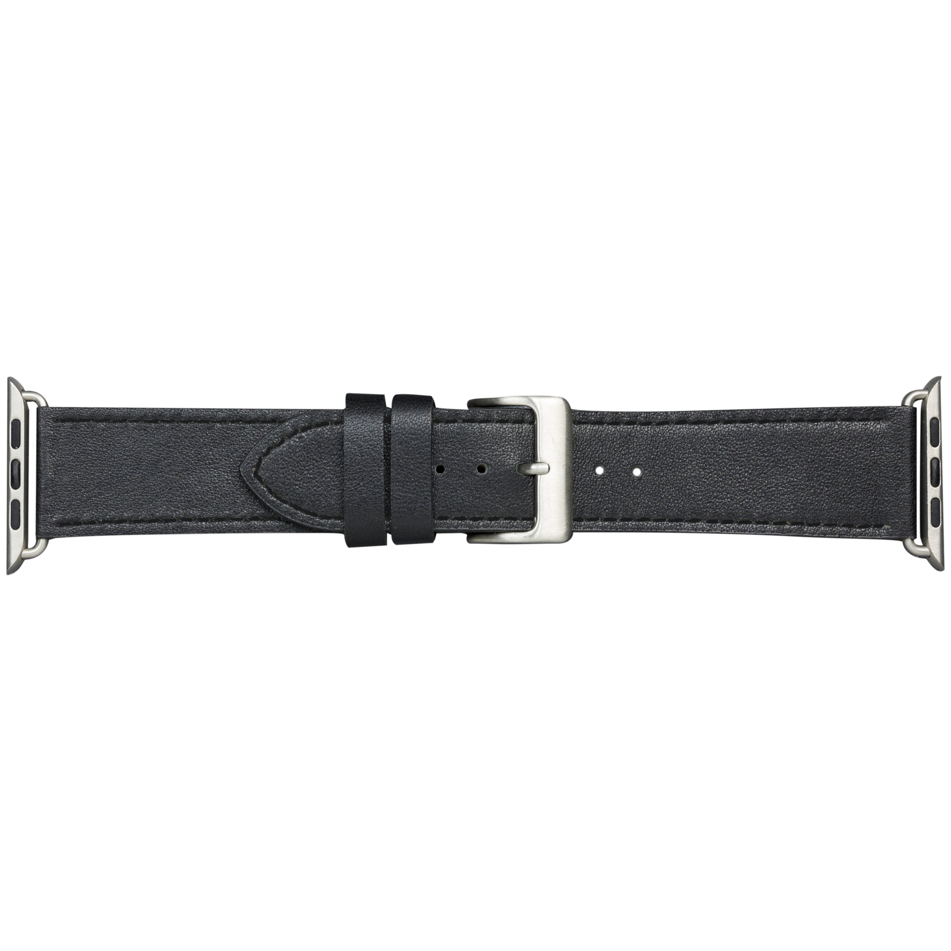 dbramante1928 Copenhagen 44 mm – Leder Schwarz, für Apple Watch