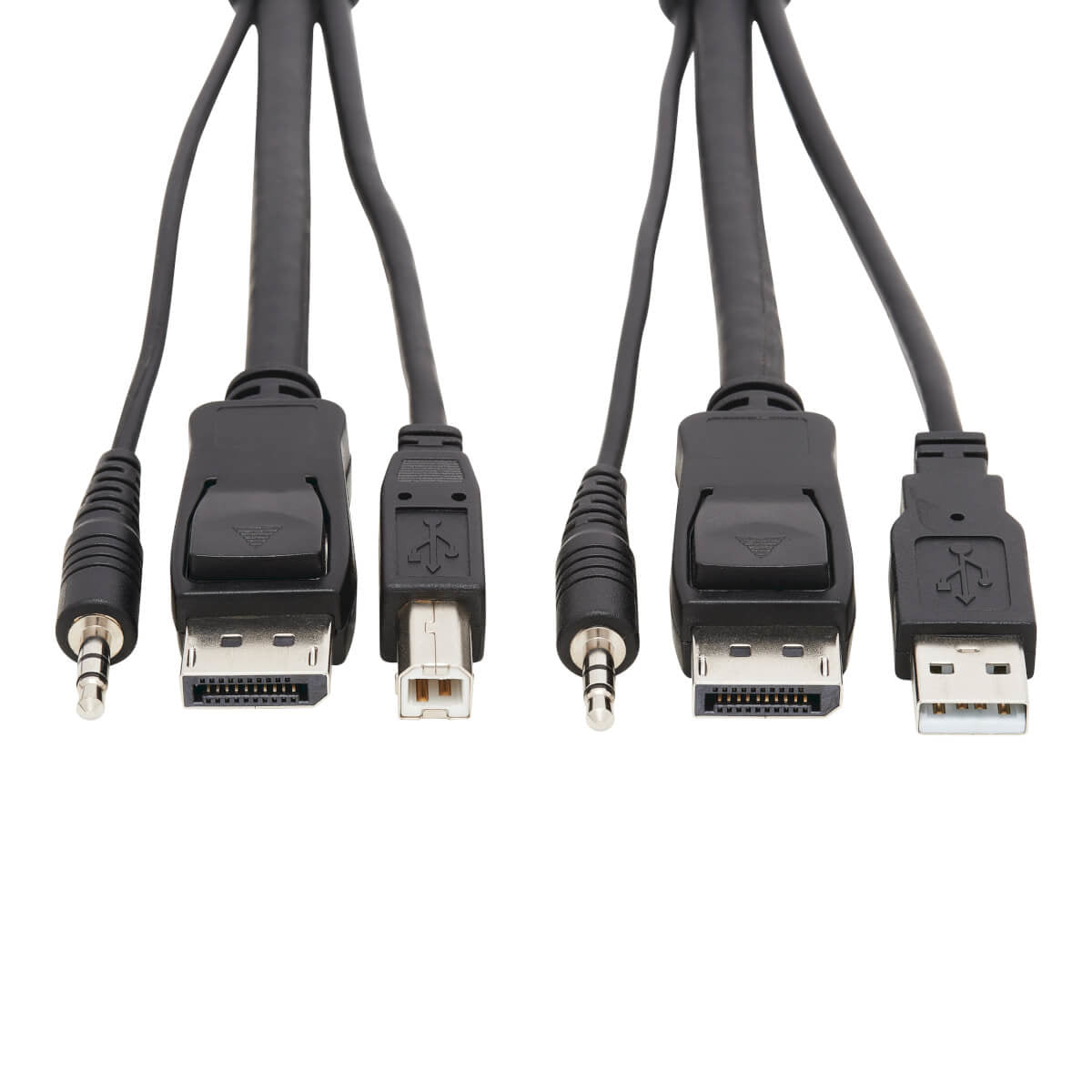 Tripp Lite P783-006 KVM-Kabel – DisplayPort + USB + 3,5 mm, 4K (3840 × 2160), 1,83 m – Schwarz