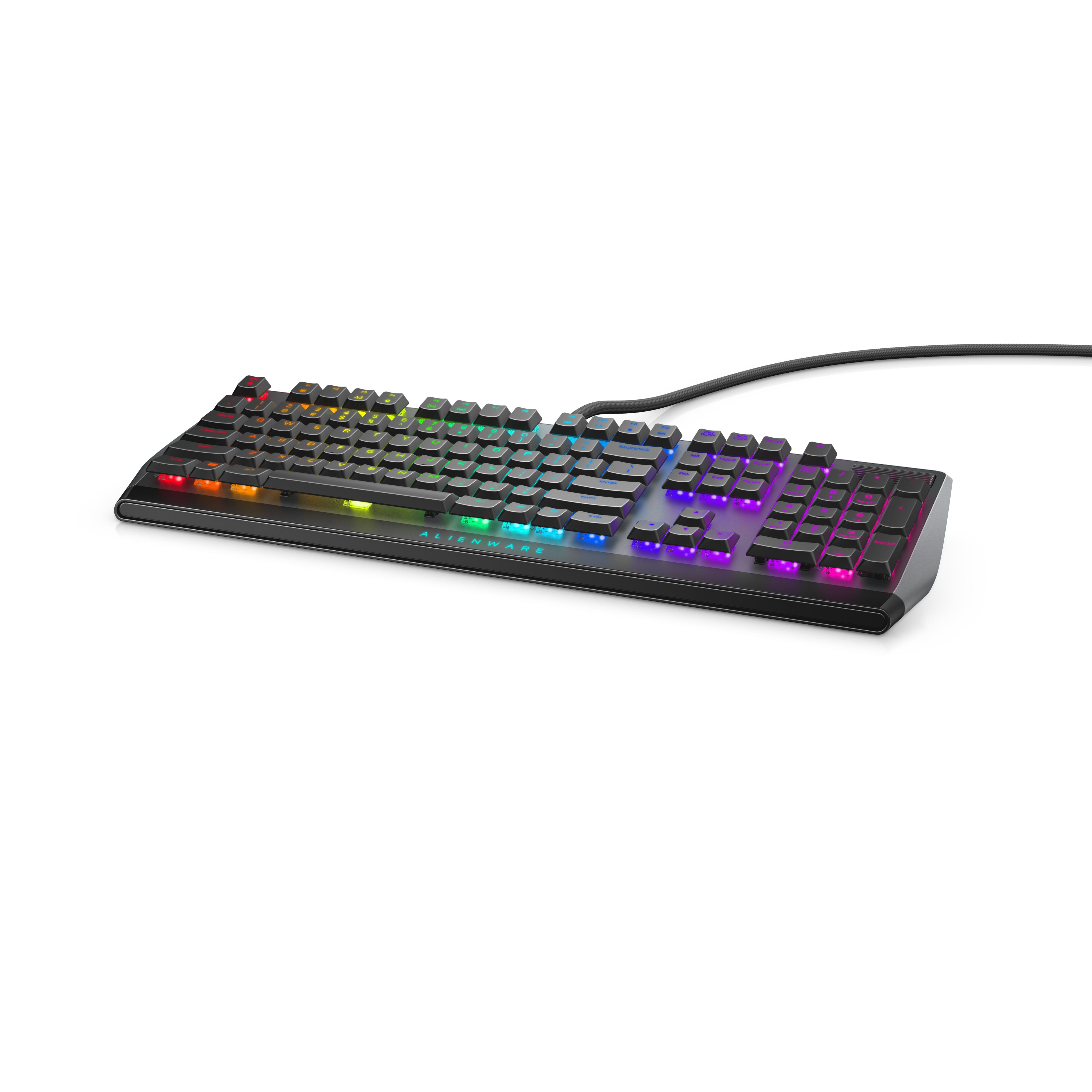 Alienware AW510K – Gaming-Tastatur – mechanisch – kabelgebunden – RGB – schwarz – für Alienware M15/M17/Aurora
