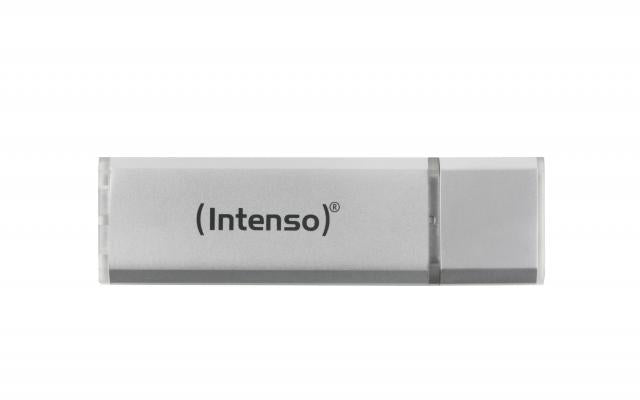 Intenso Ultra Line – 256 GB, USB-A (USB 3.2 Gen 1), Lesegeschwindigkeit 70 MB/s, Silber