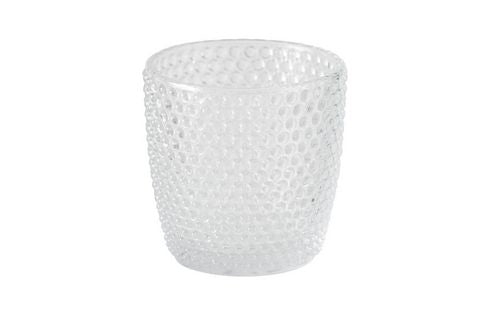 Boltze Marilu Windlicht – Glas, Transparent – Ø 7,5 × 7,5 cm – 4-teilig