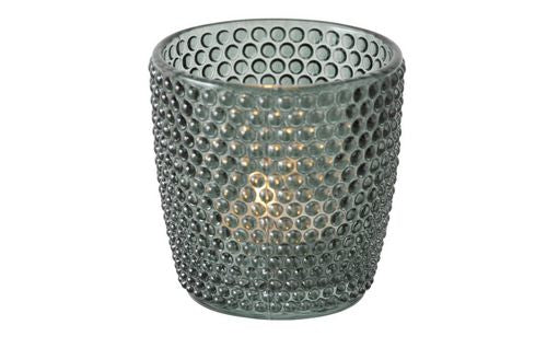 Boltze Marilu Windlicht – Glas, Grün – Ø 7,5 × 7,5 cm – 4-teilig