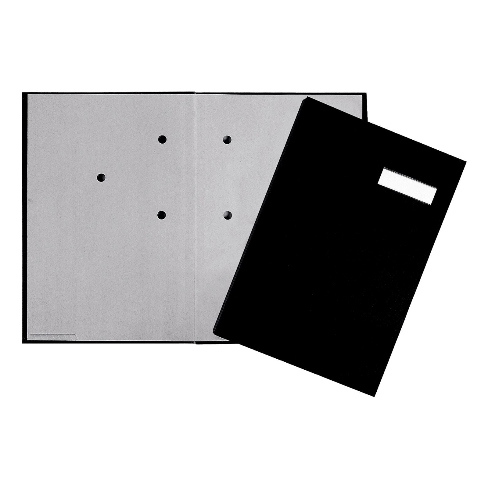 Pagna Sammelmappe für A4, Kunststoff, schwarz