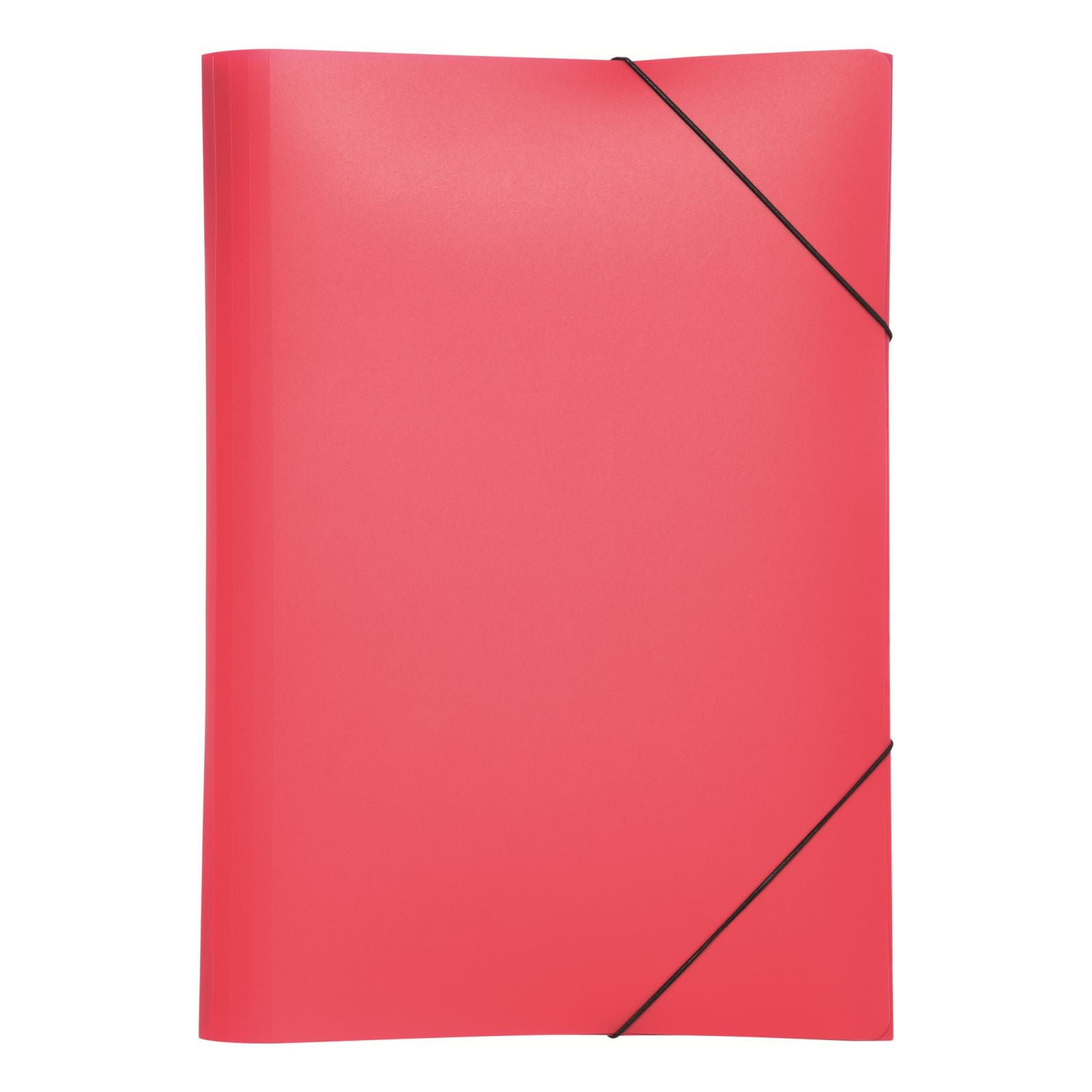 Pagna Gummibandmappe A3 – 3 Klappen, Polypropylen (PP), Rot, 5 Stk.