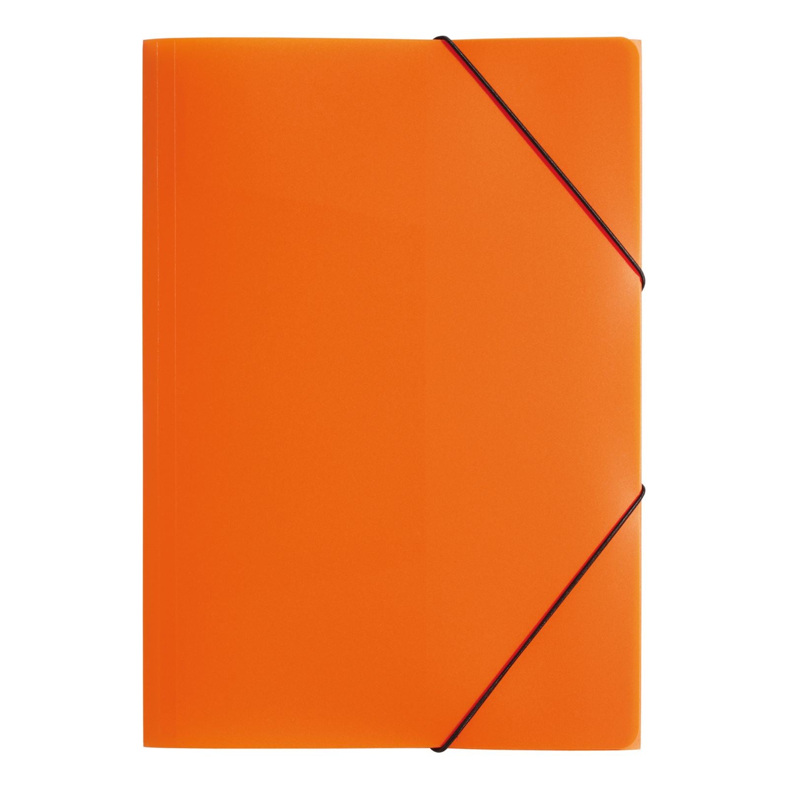 Pagna Gummibandmappe Lucy Trend A3 – 3 Klappen, Polypropylen (PP), Orange, 5 Stk.